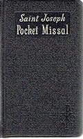 Saint Joseph Pocket Missal B00A8O1IPE Book Cover