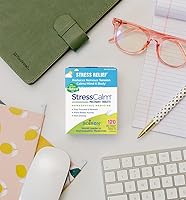 Vista 6 de Boiron Tabletas StressCalm para aliviar el estrés, la ansiedad, el nerviosismo, la irritabilidad y la fatiga, 120