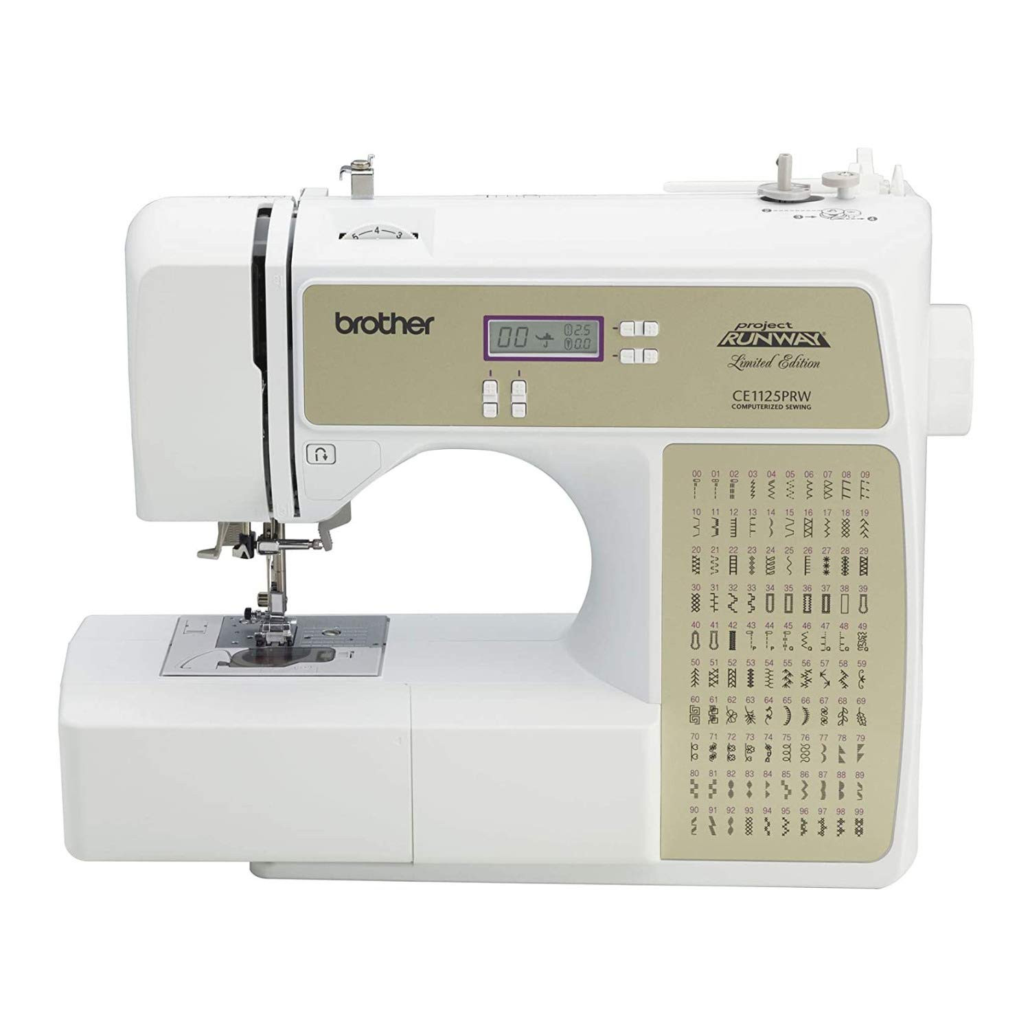 Brother Refurbished 100 Stitch Computerized Sewing Machine, white