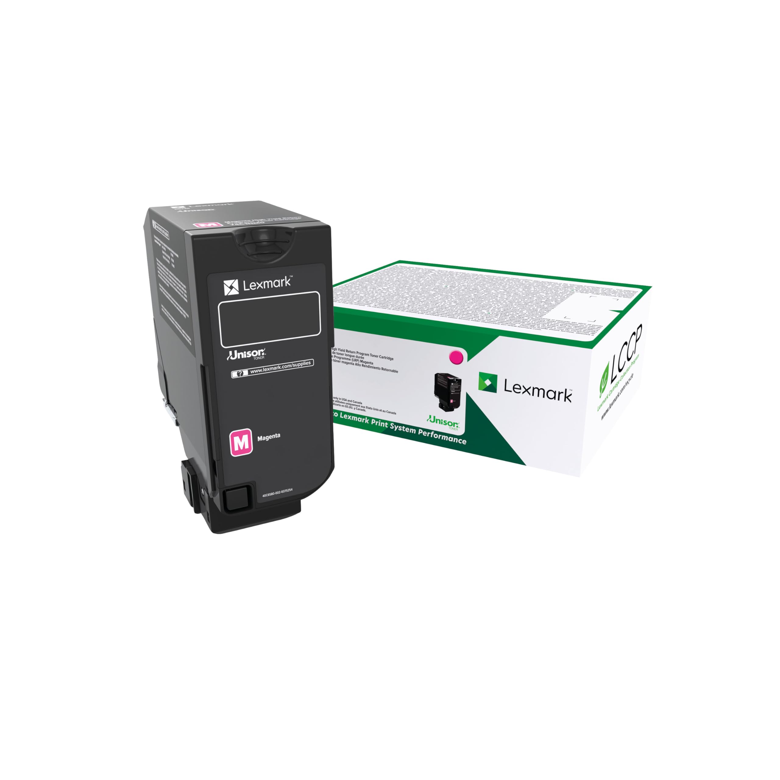 Lexmark Magenta 74C2hme Toner-Kit Return Program Corporate. 12K Pages