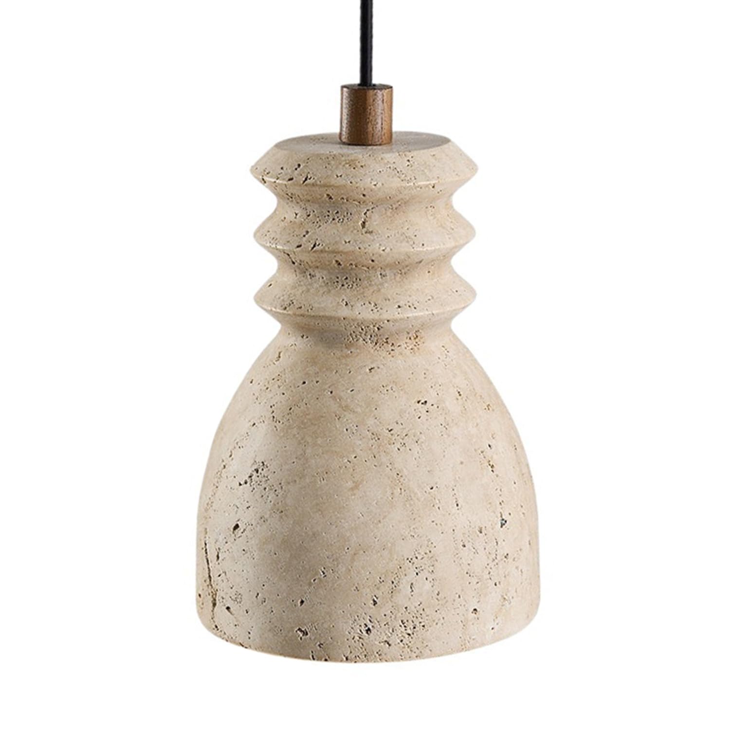 Lampa Wisząca Z Trawertynu, Podstawa E27, Lampa Wisząca Do Sypialni