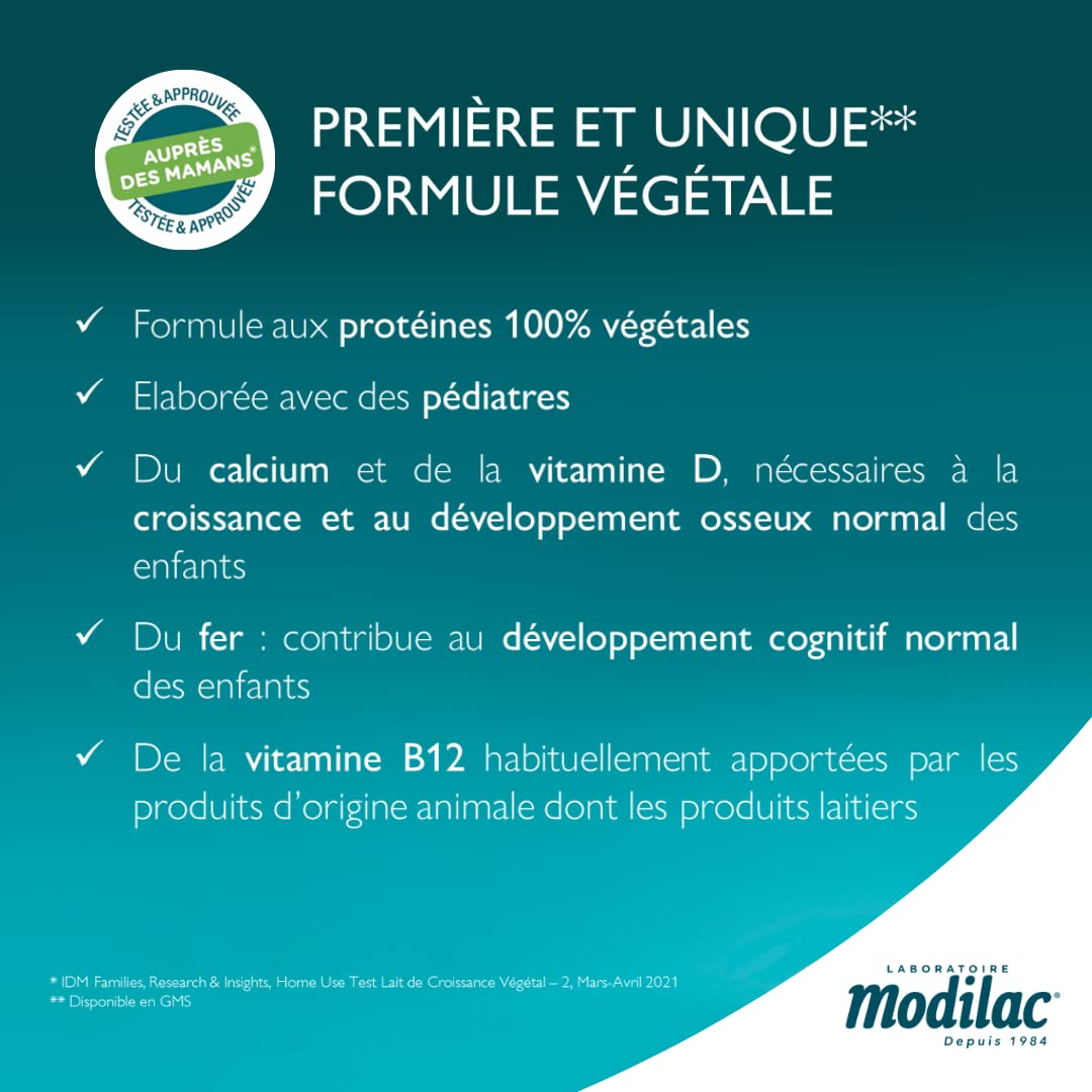 MODILAC Modilac croissance vegetal - Le pot de 700g