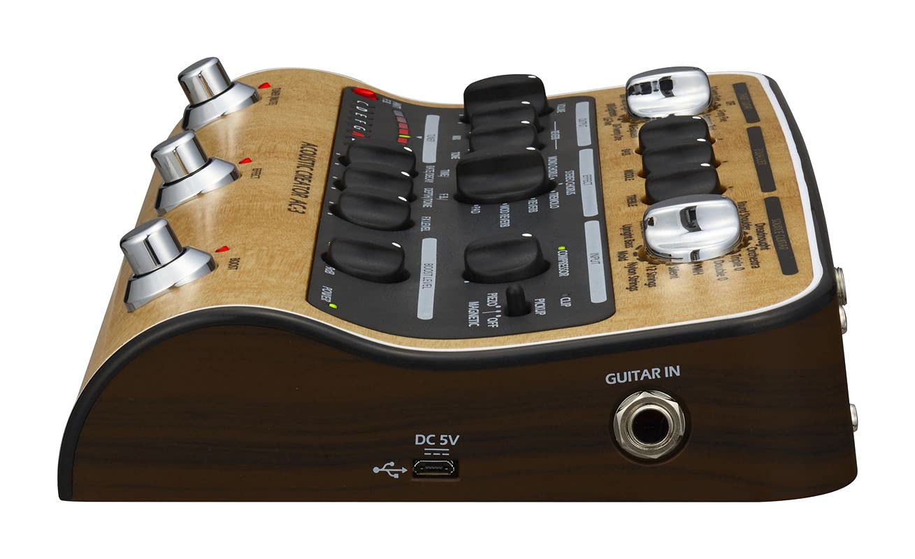 Zoom - AC-3 - Preamp a pedale per chitarra acustica