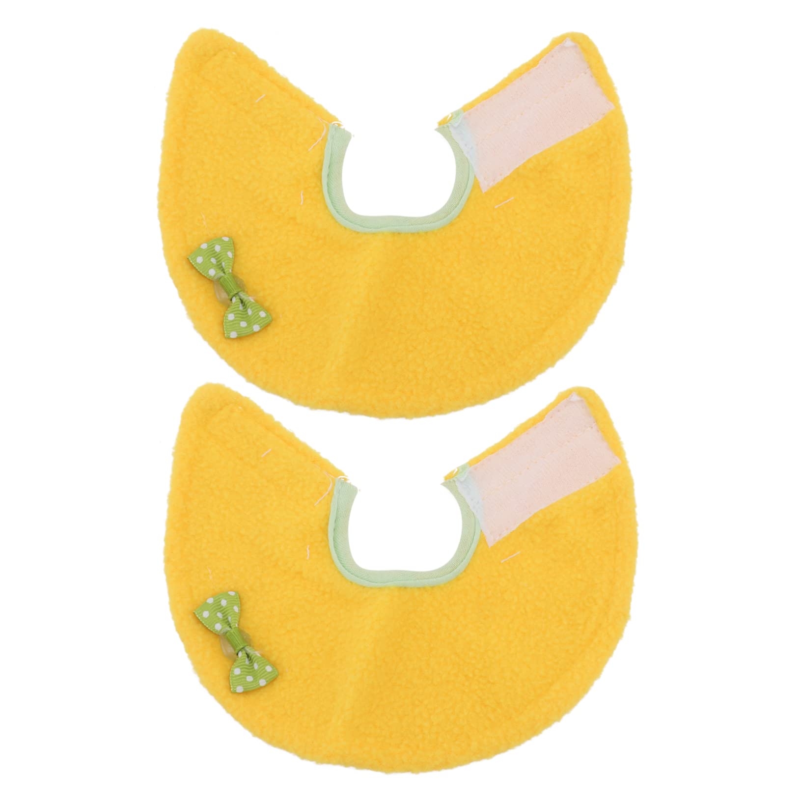 SUPVOX Pet Parrot Cloak 2pcs Birds Wound Collars -Pecking Bird Recovery Collar Neck Random Color