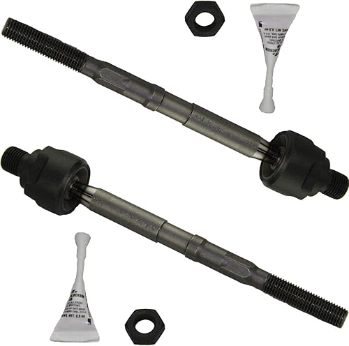 Pair Set Of 2 Inner Steering Tie Rod Ends For Chevy Aveo Pontiac G3 Suzuki