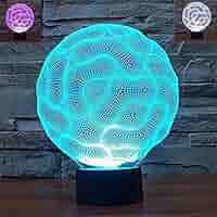 脳みそライト！ Amazon.co.jp : DOUBLETOP 脳みそ形 3D 常夜灯 卓上 机上 錯視