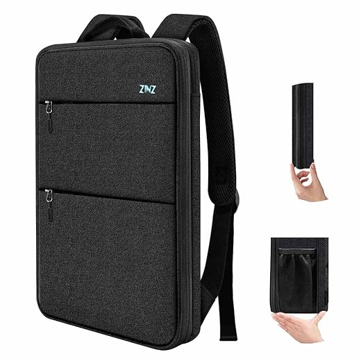 Slim, Expandable Laptop Backpack with Sleeve