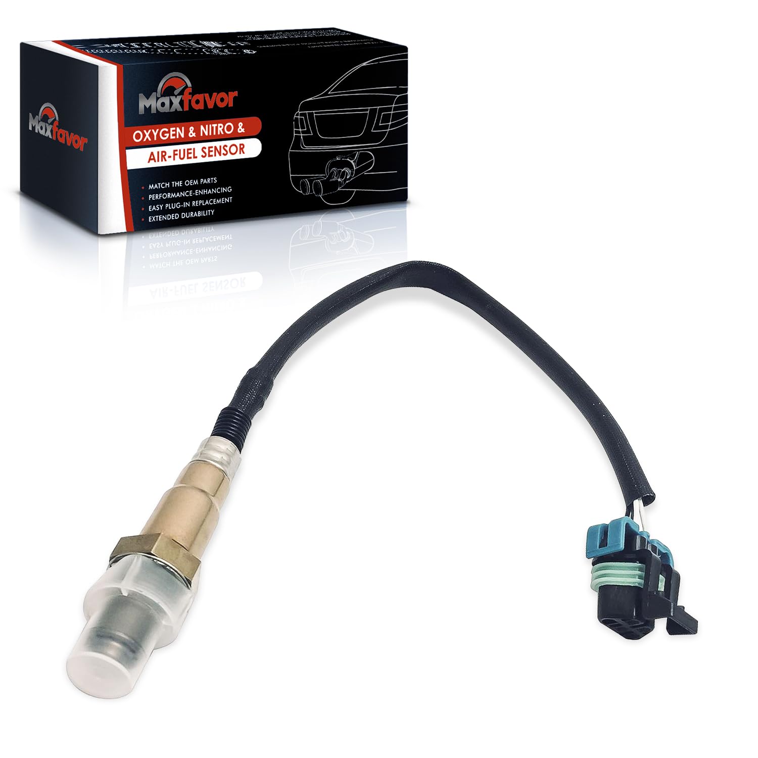 Maxfavor 1Pc Upstream O2 Sensor Oxygen Sensor Replacement for 2015 2014 2013 2012 2011 2010 Chevy Camaro 3.6L Cadillac 2015-2013 ATS 3.6L 2014-2010