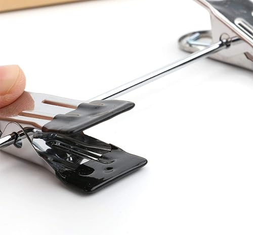 Miniatura 4 de Tosnail 10 ganchos de madera con clips de acero y ganchos, para faldas