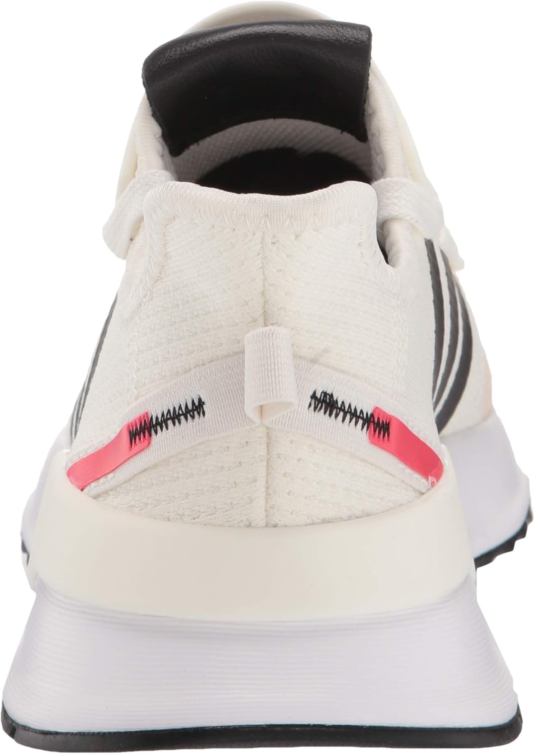 adidas Originals Men's U_Path Run Sneaker 9.5 Off White/Core Black/Shock Red