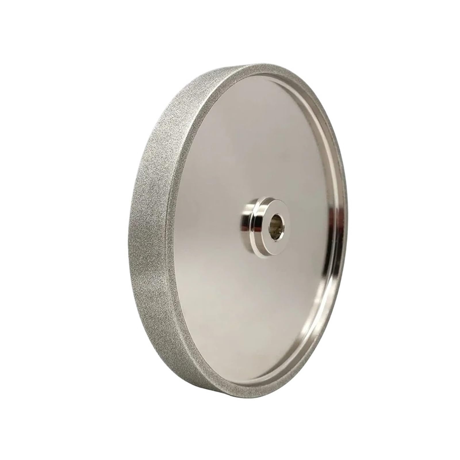 Muelas de afilar de 150 mm, mandril de 1/2'', ancho de 1'' for amoladoras, rueda de afilar for torneado de madera(100mesh)