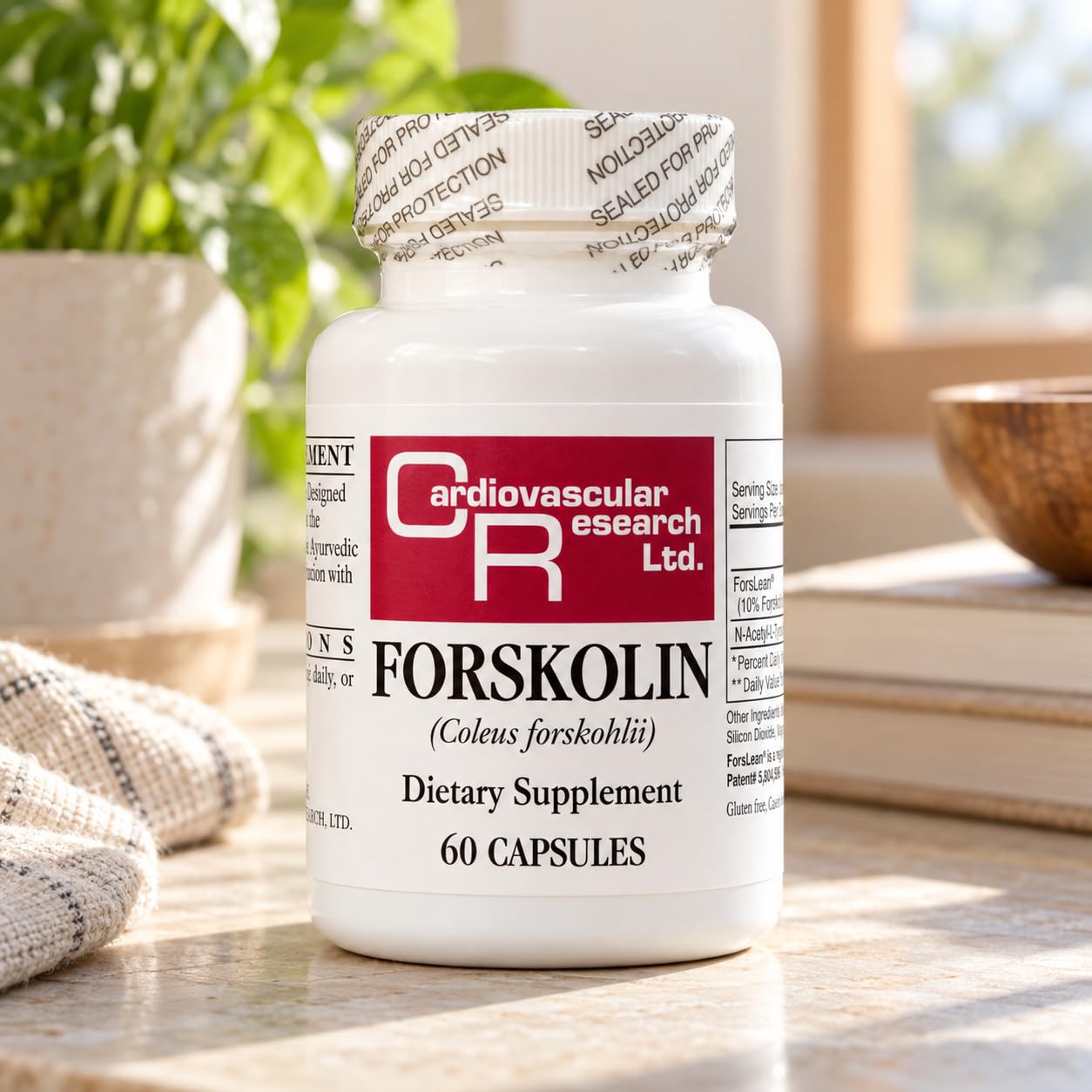 Cardiovascular Research Forskolin, White, 60 Count — Amazon image 7