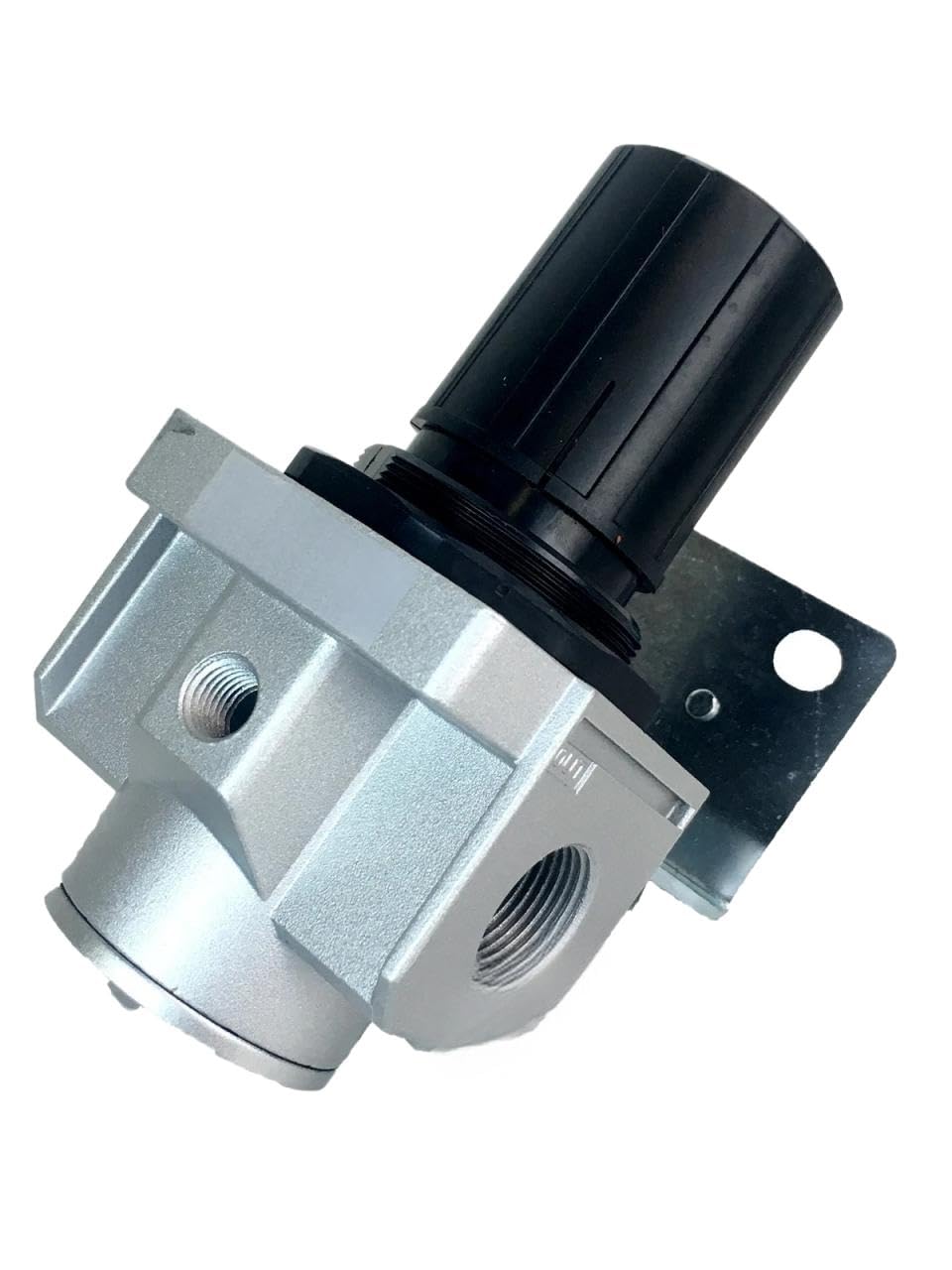 R908N Heavy Duty High Flow in-Line Compressed Air Pressure Regulator - for Compressed Air Treatment - Compressor Pressure Controller - 1" NPT, 7 to 225 PSI Adjustable, 180 SCFM Flow Rate
