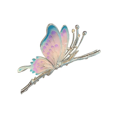 Pinzas de plátano para cabello largo y grueso, clip de pelo de estilo antiguo, clip para tocado, clip circular para el cabello para mujeres, sin