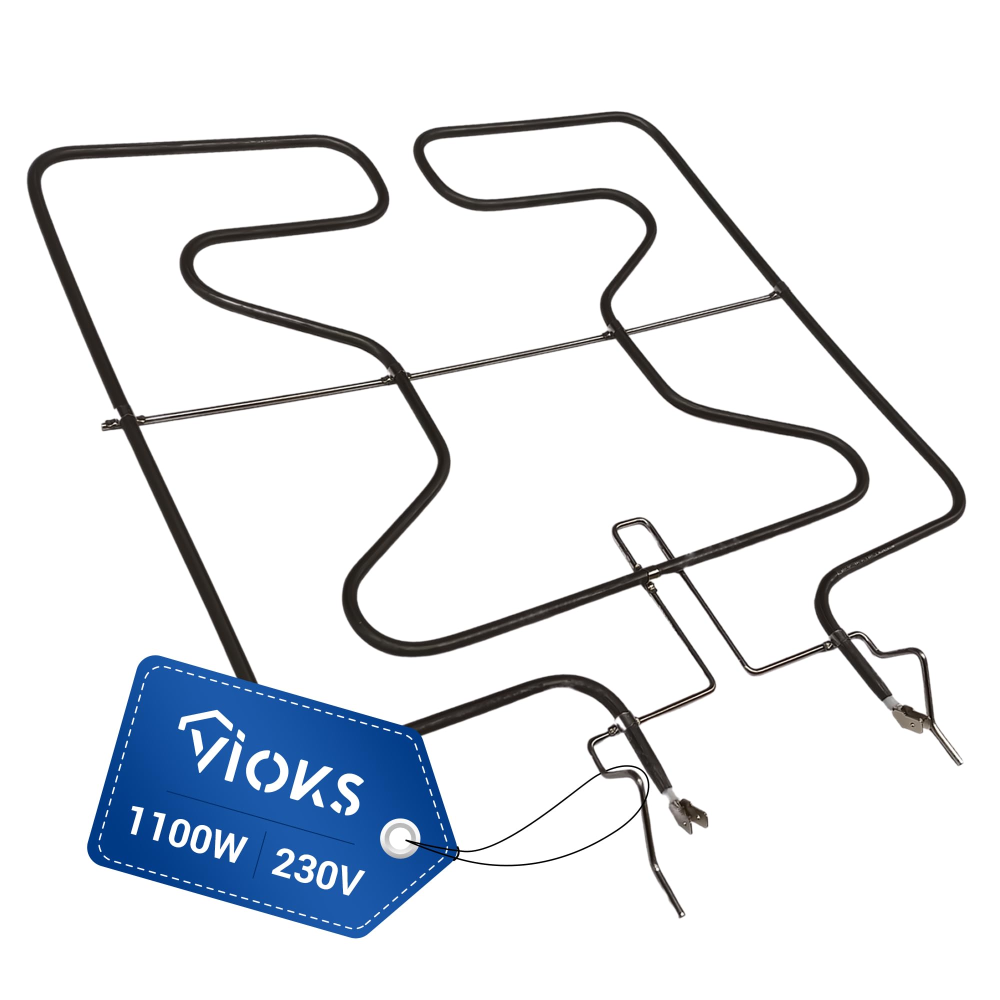 Resistencia de horno 1100W VIOKS compatible con Bosch y Siemens 470763