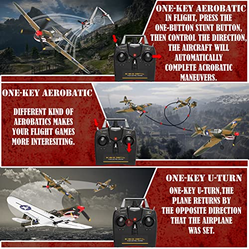 Leambe YKFJ-P-40-1 Rc Plane 4 Channel Remote Control Airplane thumb #2