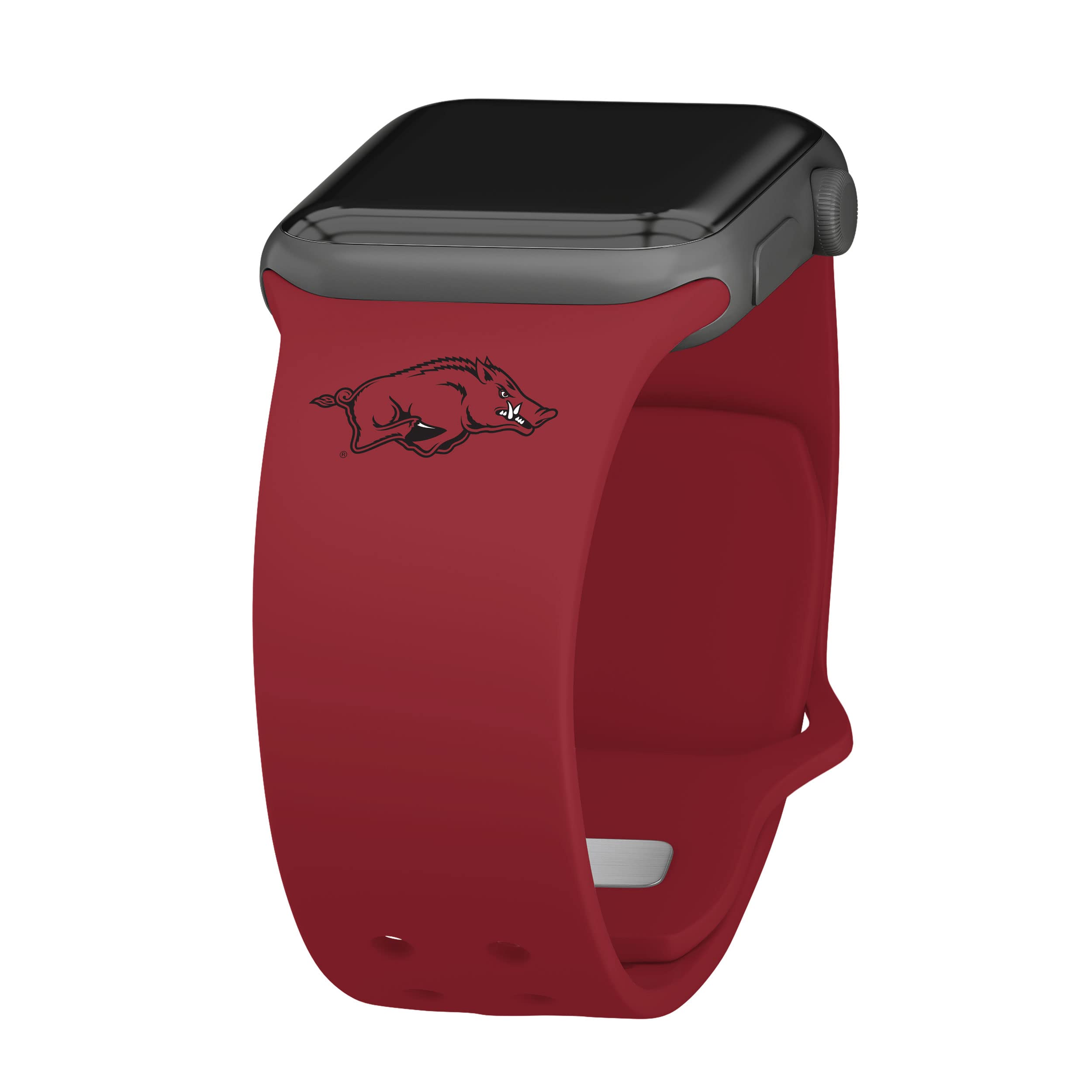 Affinity BandsArkansas Razorbacks Silicone Sport Band compatible with Apple Watch