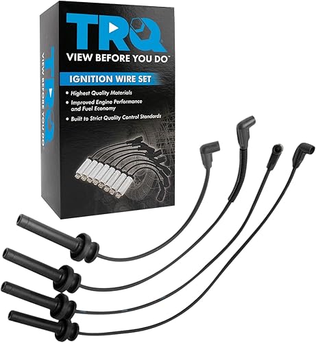 Miniatura 102 de TRQ Juego de cables de bujía de encendido del motor compatible con Hyundai Tucson Kia Sportage 2.7L Nrew