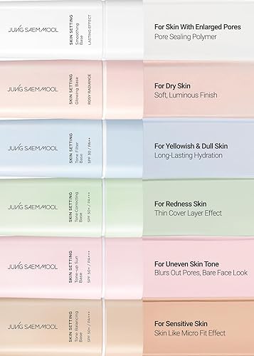 Miniatura 9 de JUNG SAEM MOOL Base brillante que fija la piel, 1.35 onzas líquidas, imprimación hidratante con perlas finas para un brillo radiante, complejo de