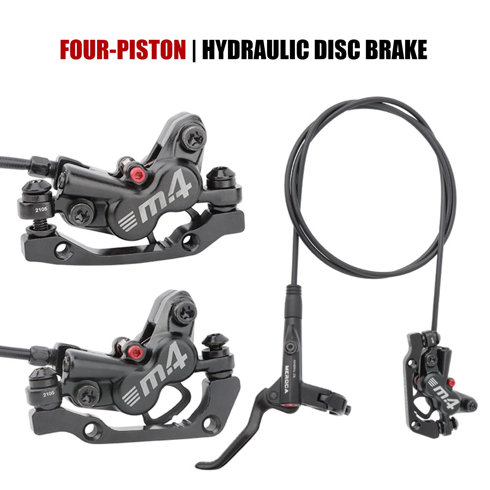 Leve freno per bici in lega di alluminio ad alta resistenza per bici da strada Fix Track Bikes con Multi Bike e installazione senza sforzo