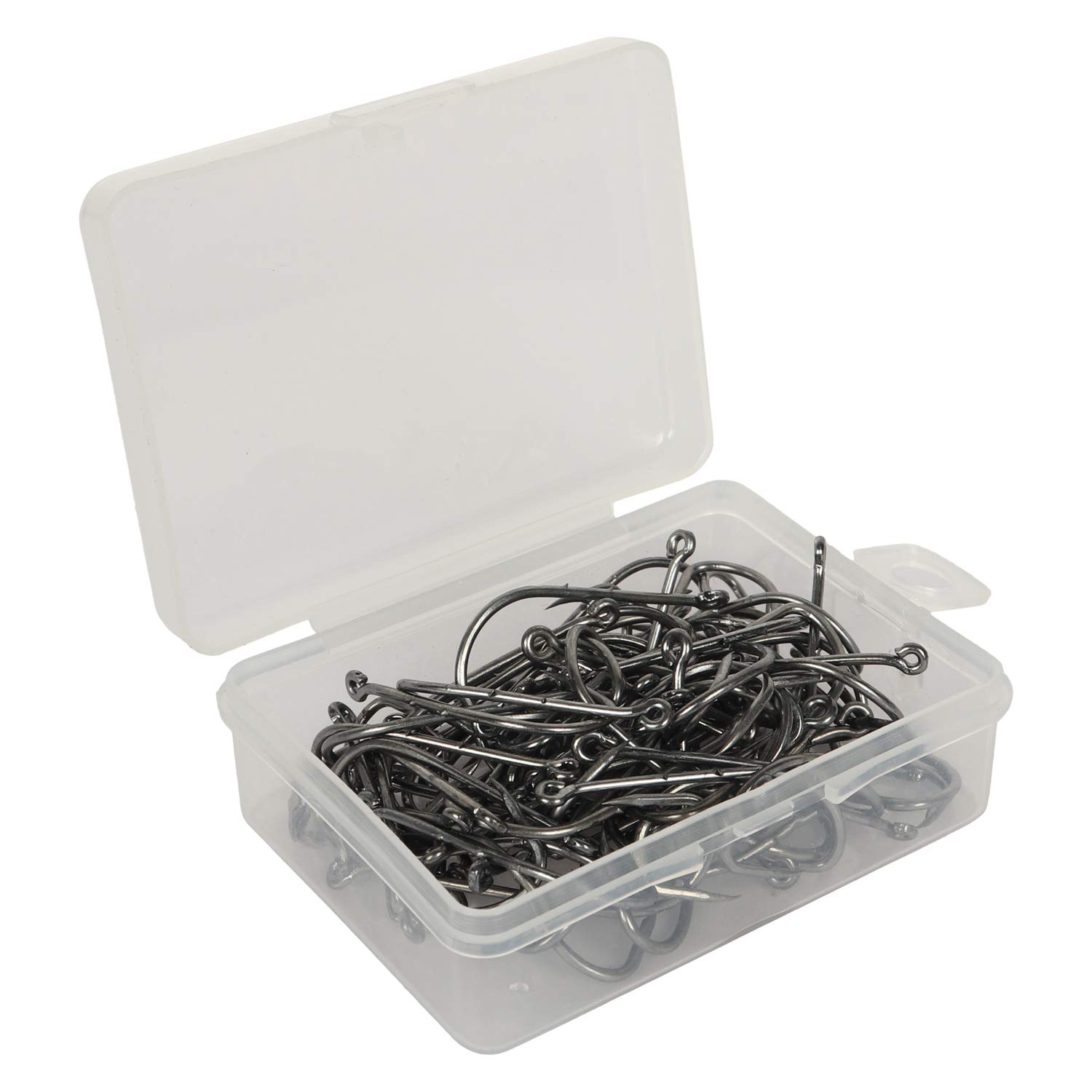 Fishing Hook High Carbon Sharp Bent 100pcs (Black, #9) (B07RLL64DB) Amazon Price History, Amazon Price Tracker