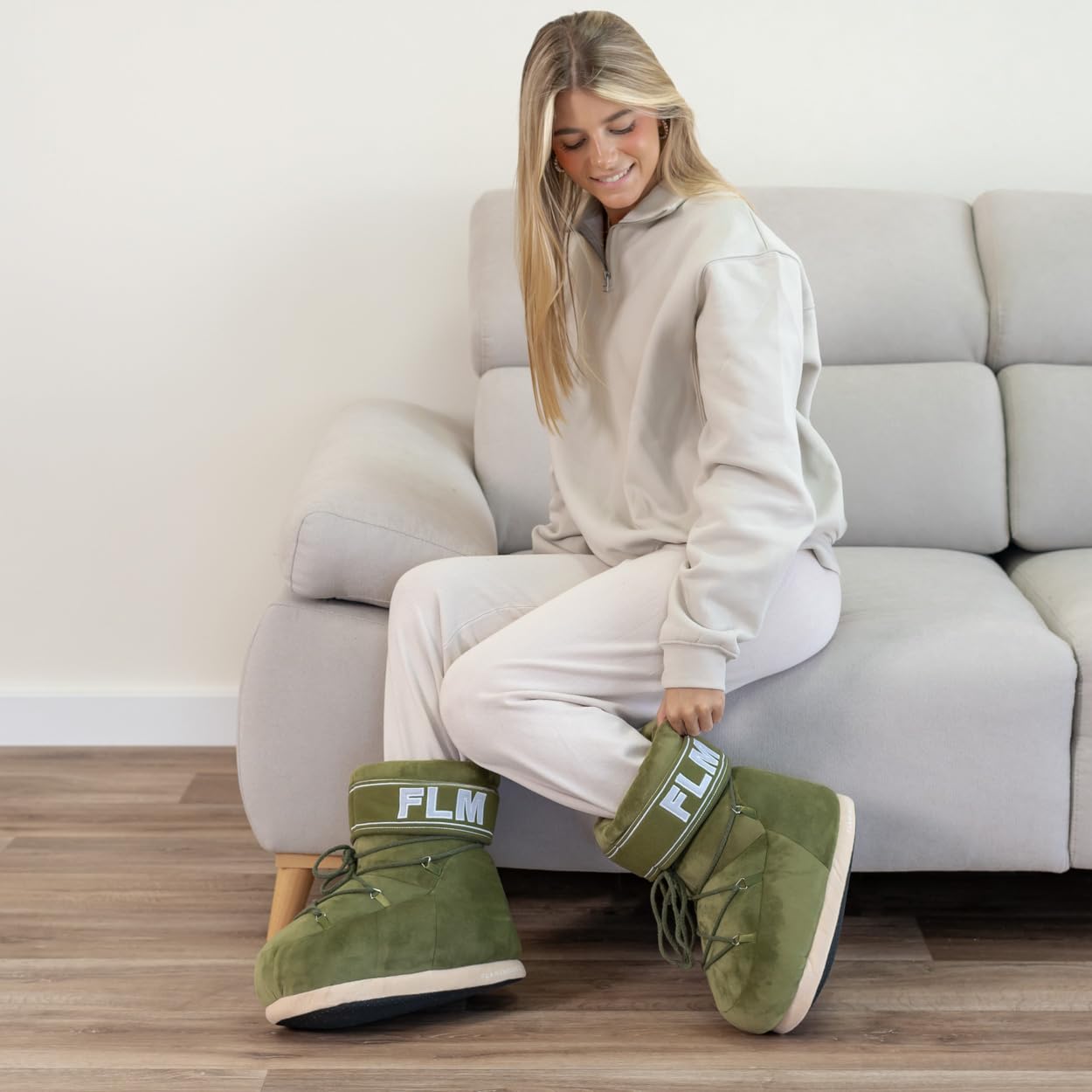 Flamingueo Hausschuhe für Damen, Hausschuhe für Herren, Unisex, für den Winter, rutschfest, Einheitsgröße