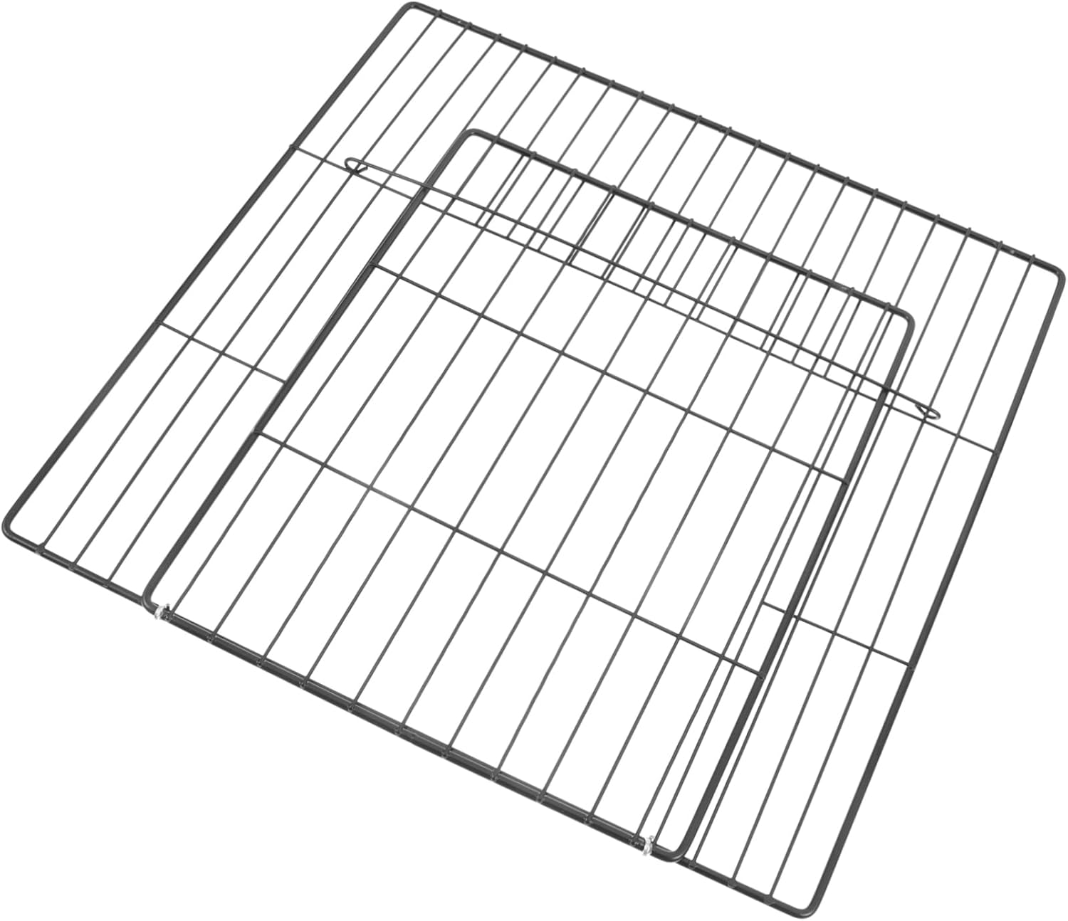 BESPORTBLE Cage Door for Cats Dogs Rabbits Metal Exercise Fence to Install/disassemble Smooth Mesh Small Pet Playpen