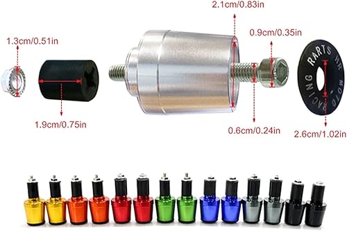 Miniatura 3 de Conector de manillar para Yamaha MT-03 MT03 MT 03 universal motocicleta accesorios CNC 78 "22MM manillar Grips manillar tapa tapas tapas