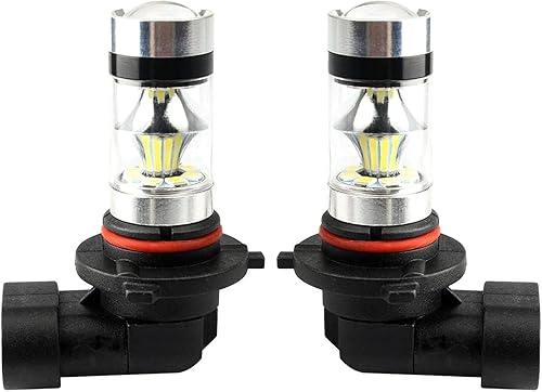 Miniatura 6 de Nowkont Paquete de 2 luces antiniebla LED para automóvil, 90059006 ultra brillantes, accesorios de iluminación LED de gran potencia, universales