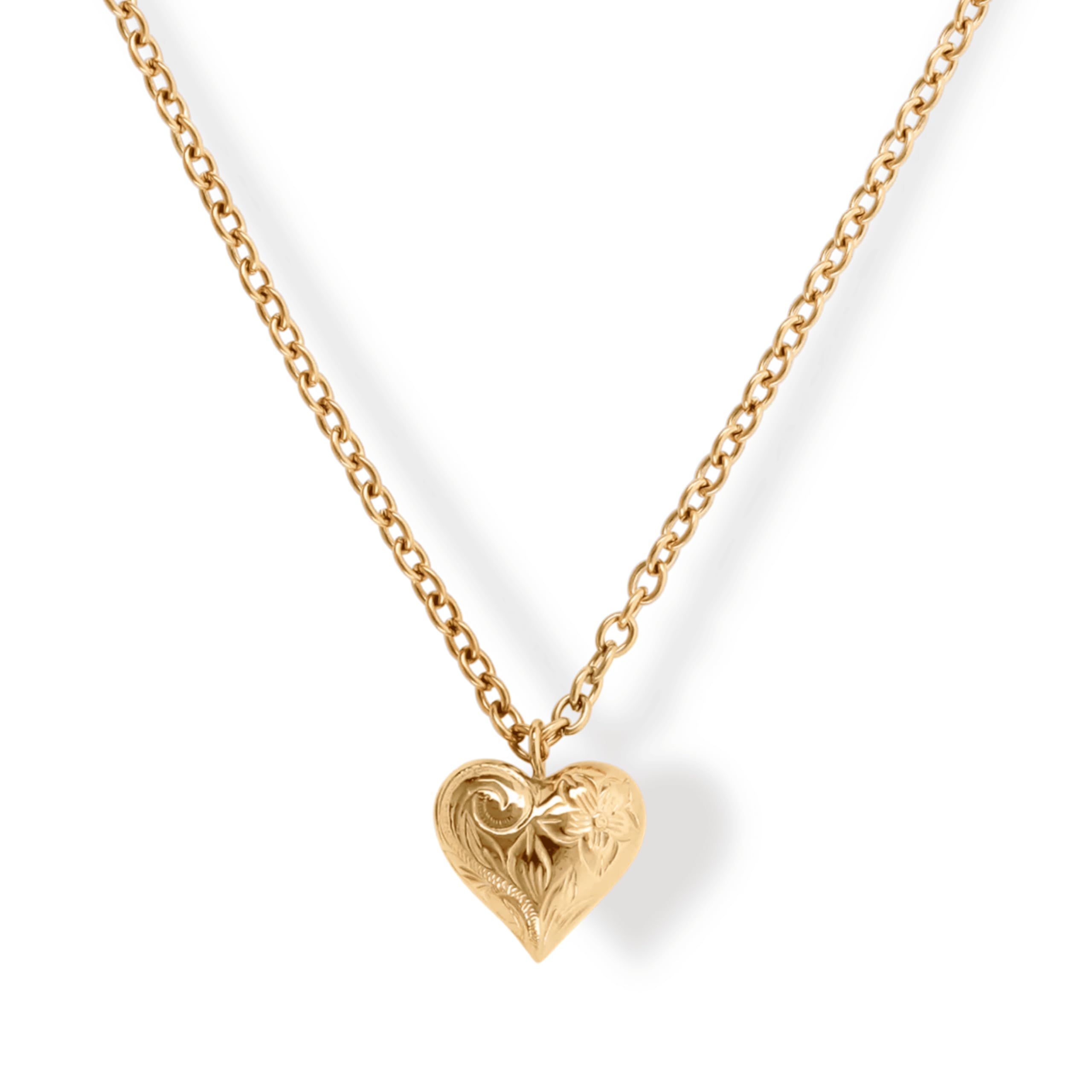 Hey Harper Gold Necklace For Women Trendy Necklace - 14K Golden PVD Coating Waterproof & Sweatproof Non Tarnish Jewelry Chain Necklaces