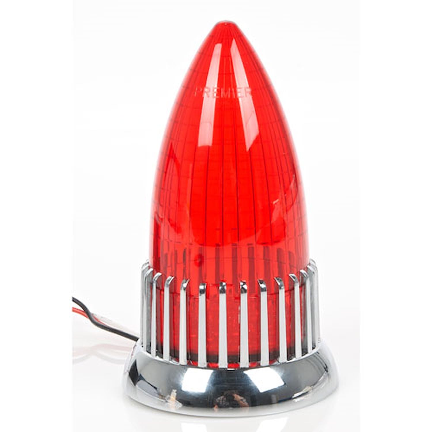 1959 Cadillac Style Tail Light Red Lens with Incandescent Bulb | 1959 Cadillac Style Tail Light Red Lens for custom street rods or projects includes gasketseal incandescent product thumbnail 5