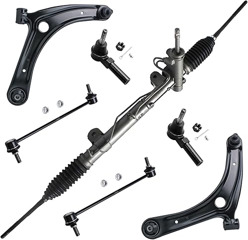 Miniatura 29 de Detroit Axle - Kit de suspensión delantera RWD para Chrysler 300 Dodge Charger Challenger Magnum 2 brazos de control superior con rótulas 2 rótulas