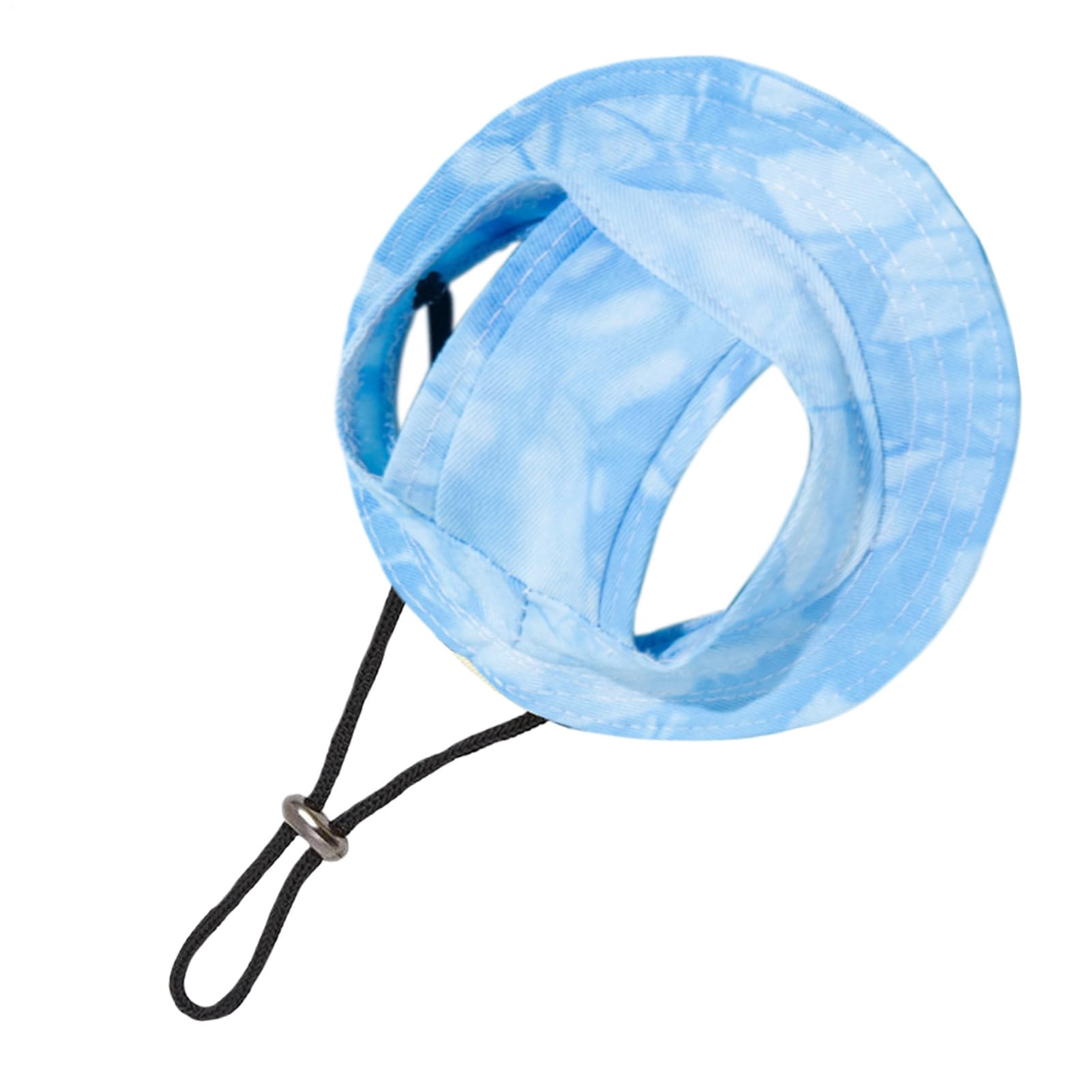 Chapeau pour Chaton, Casquette Baseball Protection Solaire Chat avec Trous Oreilles, Visière Douce pour Protection Solaire, pour Chaton et Chiot, Anniversaire, Plage, Sport, Pique-Nique,