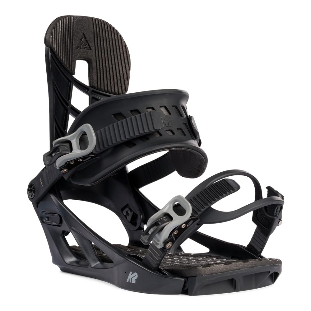 Amazon.com : K2 Sonic Men's Snowboard Bindings, Black, Medium