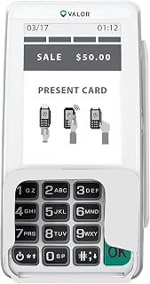Valor PayTech VL300 Pinpad Terminal | Advanced Features for Modern Commerce, User-Friendly Touchscreen, PCI PTS 5.x Certified, 32MB RAM, 64MB Flash, 32-bit Processor, Versatile Payment Options