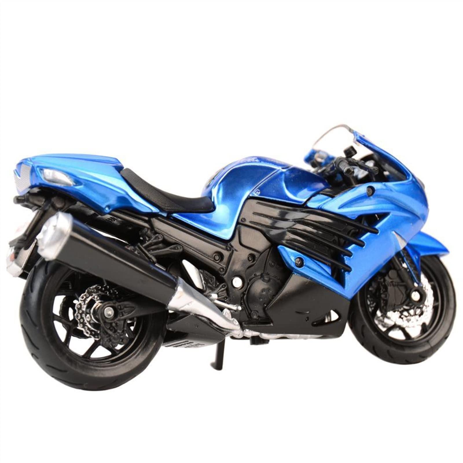 SEYXF Motorbike Toy Motorcycle Toys Collection for Kawasaki Ninja ZX-14R Static Die Cast Vehicles Birthday Gift 1/18