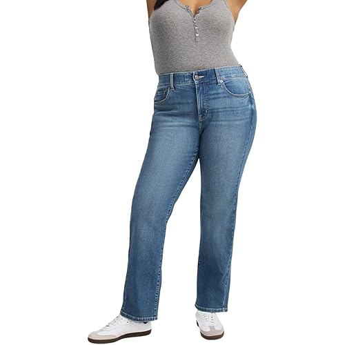 Torrid Women's Plus Size Jeans - Bombshell Straight High-Rise Jean