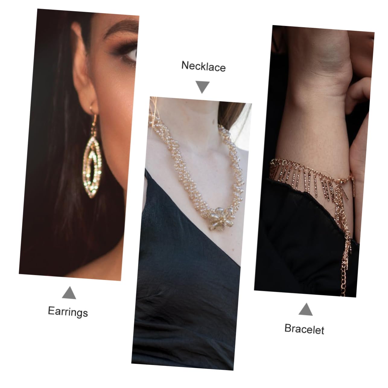 DIYEAH Accessoires Bijoux Création 768 Pièces en Métal, Boîte Or