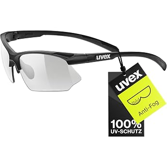 uvex sportstyle 802 V - Sportbrille f&uuml;r Damen und Herren - selbstt&ouml;nend - beschlagfrei