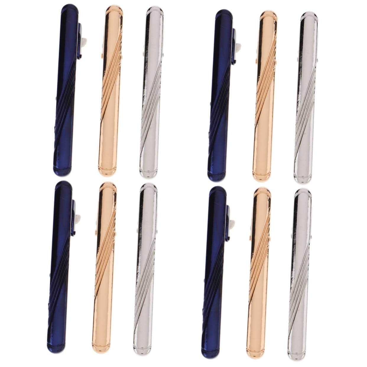 FOMIYES Conjunto De Pasadores De Corbata Clips De Corbata De Boda Pinzas De Corbata Broche De Corbata Clip En Lazos Hebilla De Clip De Traje Cobre