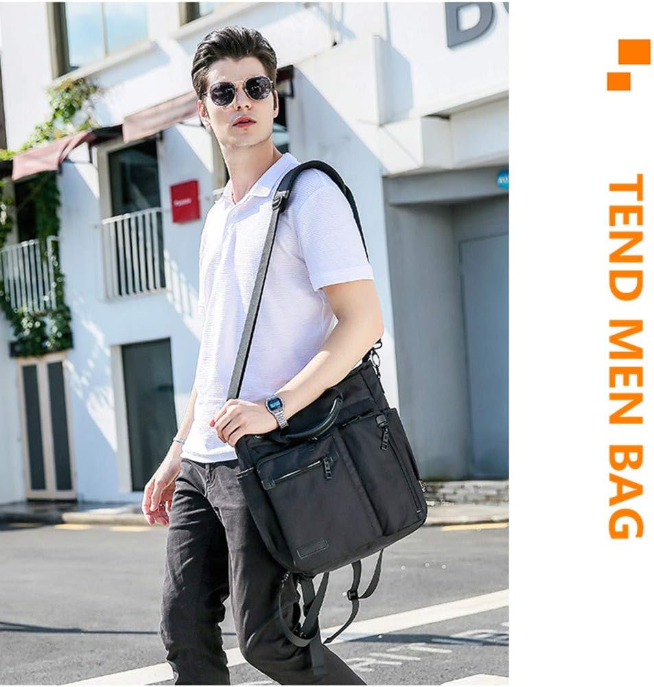 Crossbody Messenger Bag, Multifunctional Shoulder Bag, Laptop Bag for Men and Women