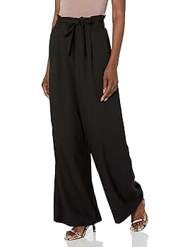パンツ Bal original PHONE POCKET WIDE TROUSER BCBGMAXAZRIA Women's Wide Leg Functional Pocket Pants, Black