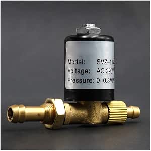 Elettrovalvola SVZ-2.5 A Due Vie – Orifizio 2.5mm, Disponibile In 220V, 36V, 24V, Attacco Da 8mm