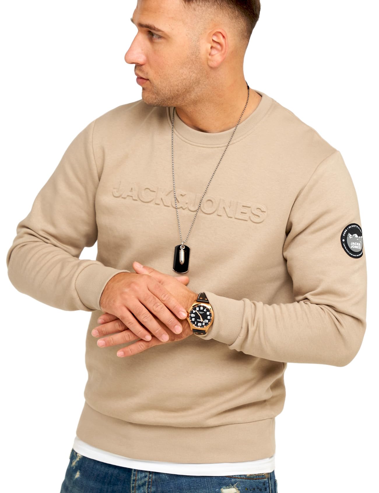 JACK & JONES Infinity Austin - Felpa da uomo