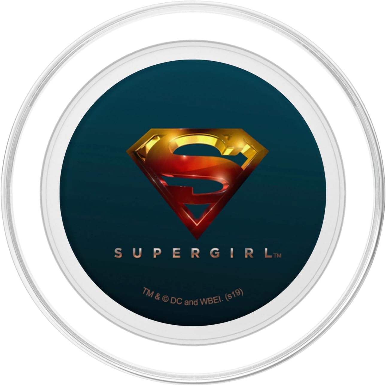 Supergirl TV Series Logo PopSockets MagSafe PopGrip for iPhone
