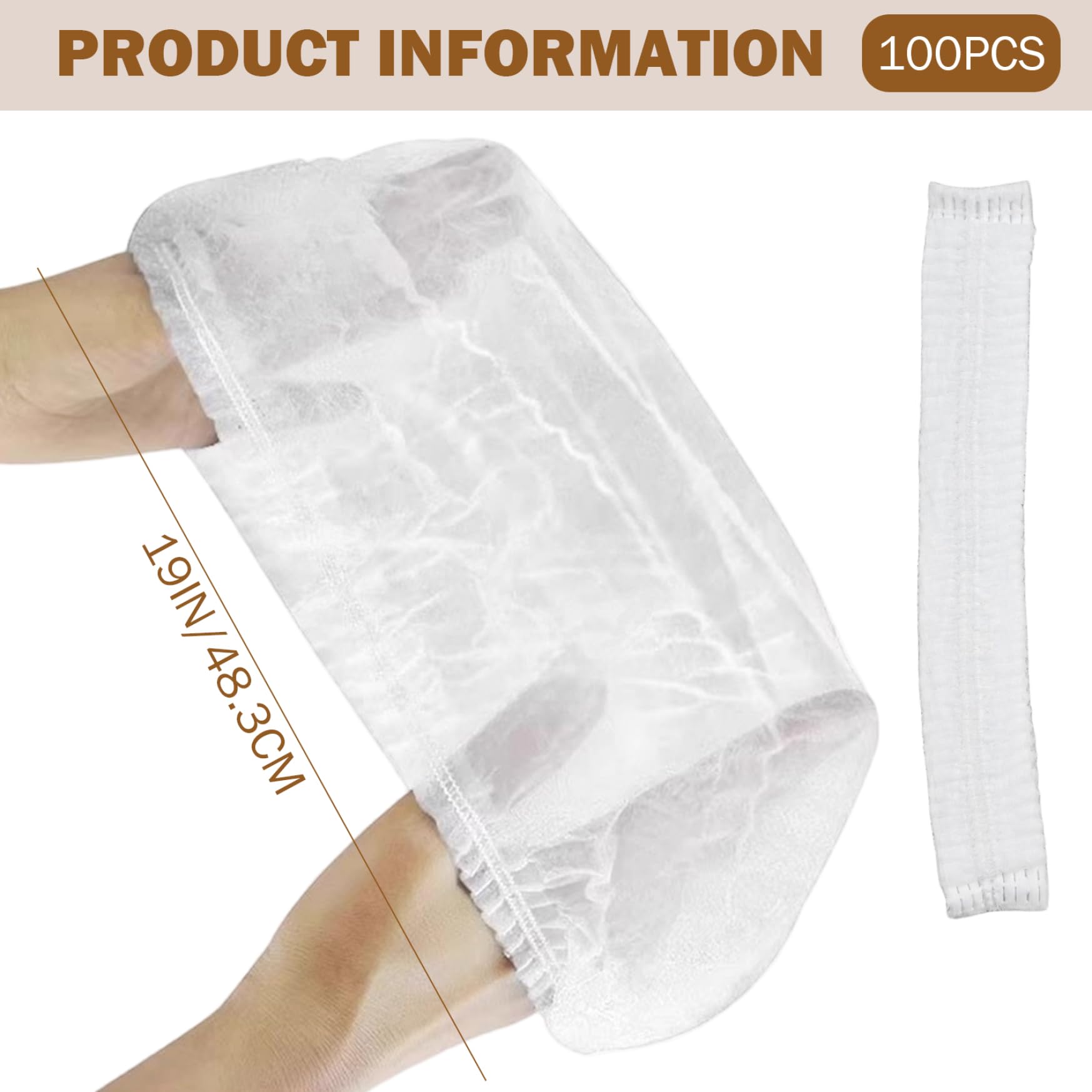 Fundas Desechables para Escoba, 100 Unidades, recogedor de Polvo Estirable, Herramienta de Limpieza higiénica para Suelos, Pelo de Mascotas, sin Lavado