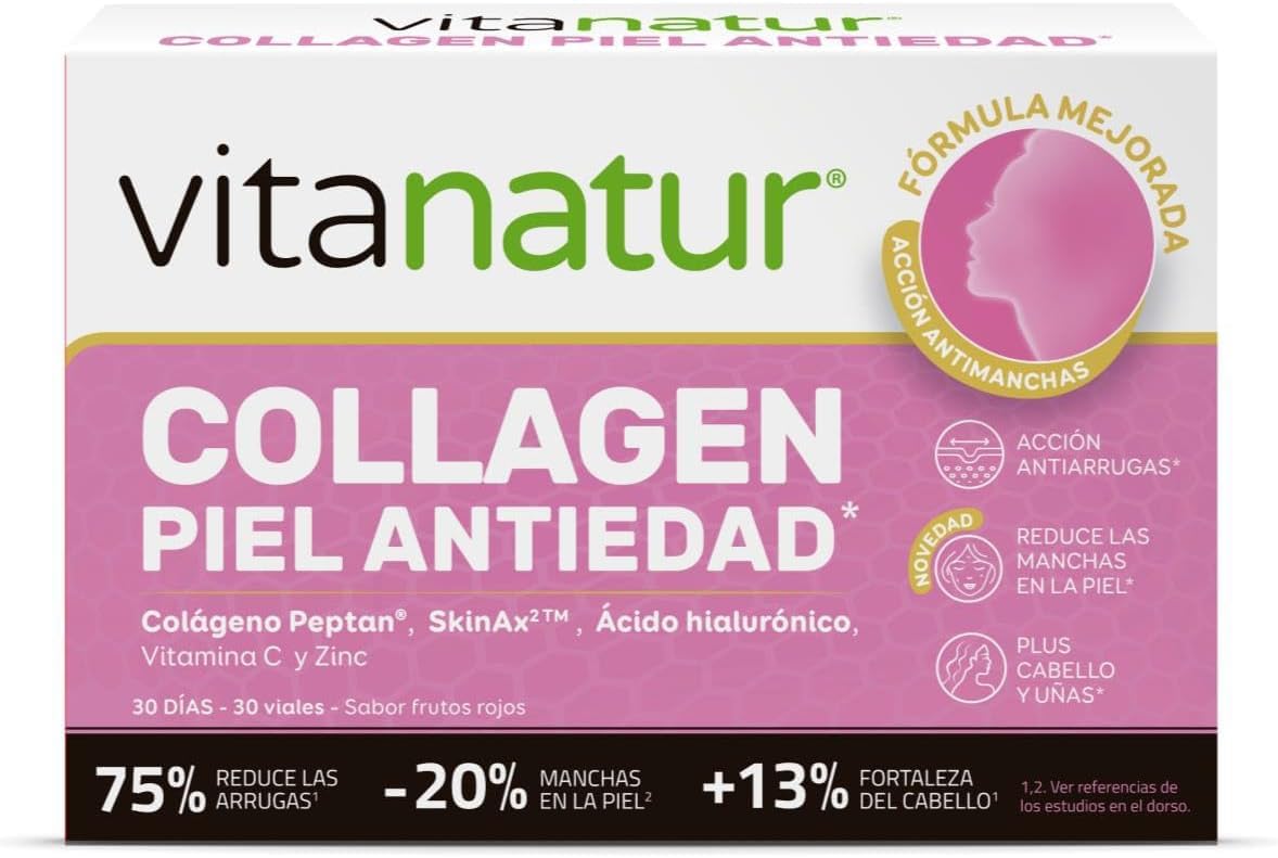 VITANATUR COLLAGEN PIEL 25+​5 VIALES