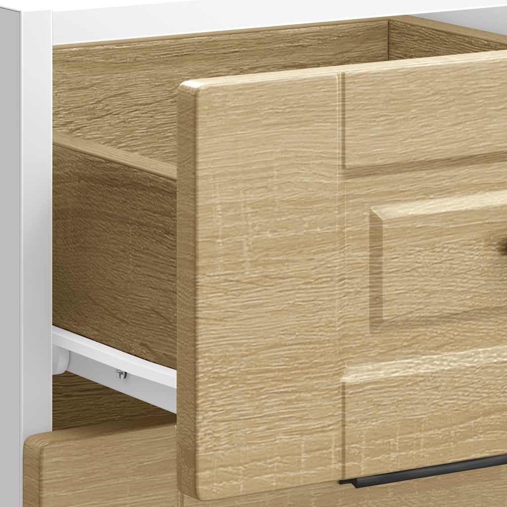 vidaXL Mueble bajo de Cocina Porto Roble Sonoma Madera reconstituida