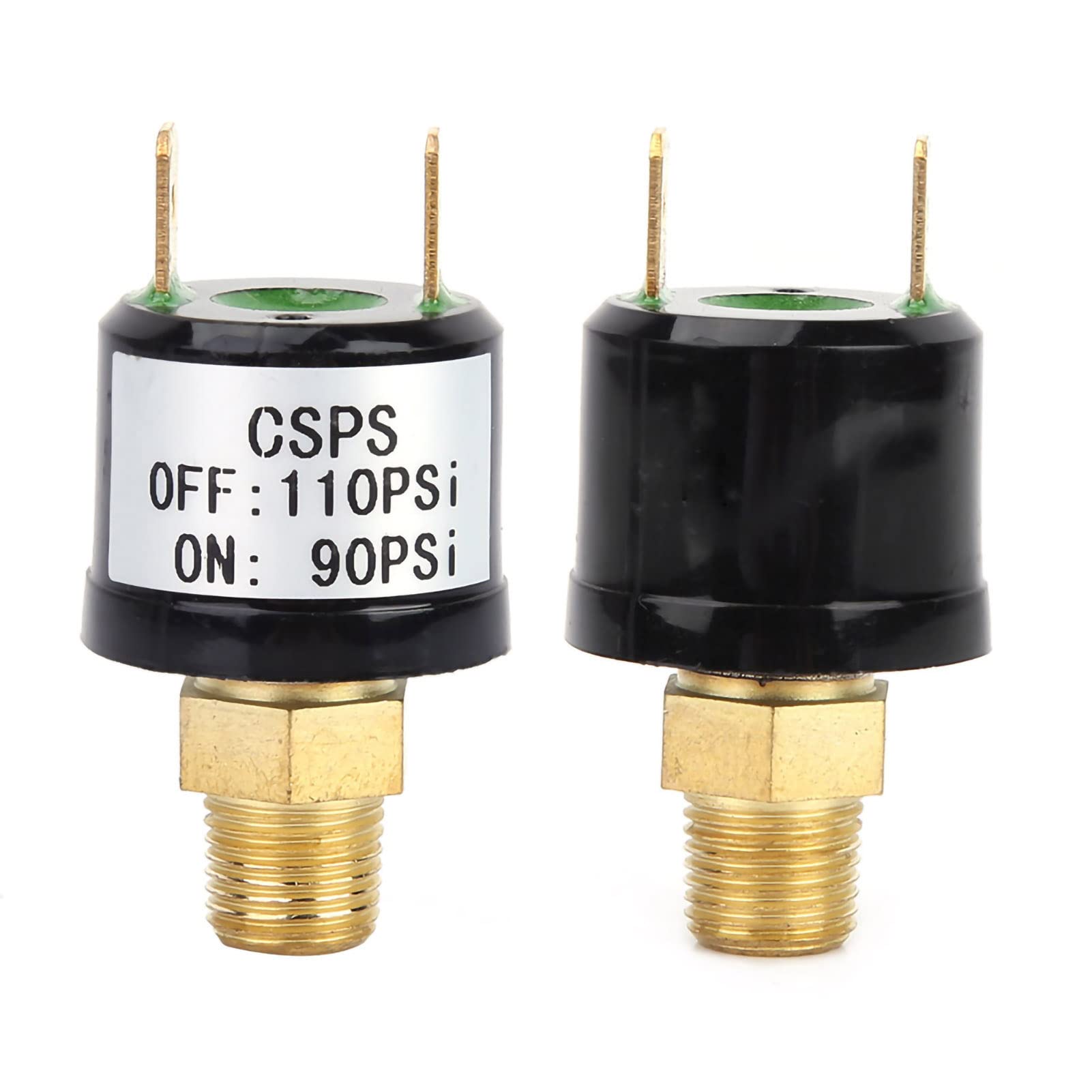 Wyłącznik Ciśnieniowy do Sprężarki Powietrza, 90-110 PSI, 110-220 VAC, 6-36 VDC, NO/NC, do Pompy Powietrza