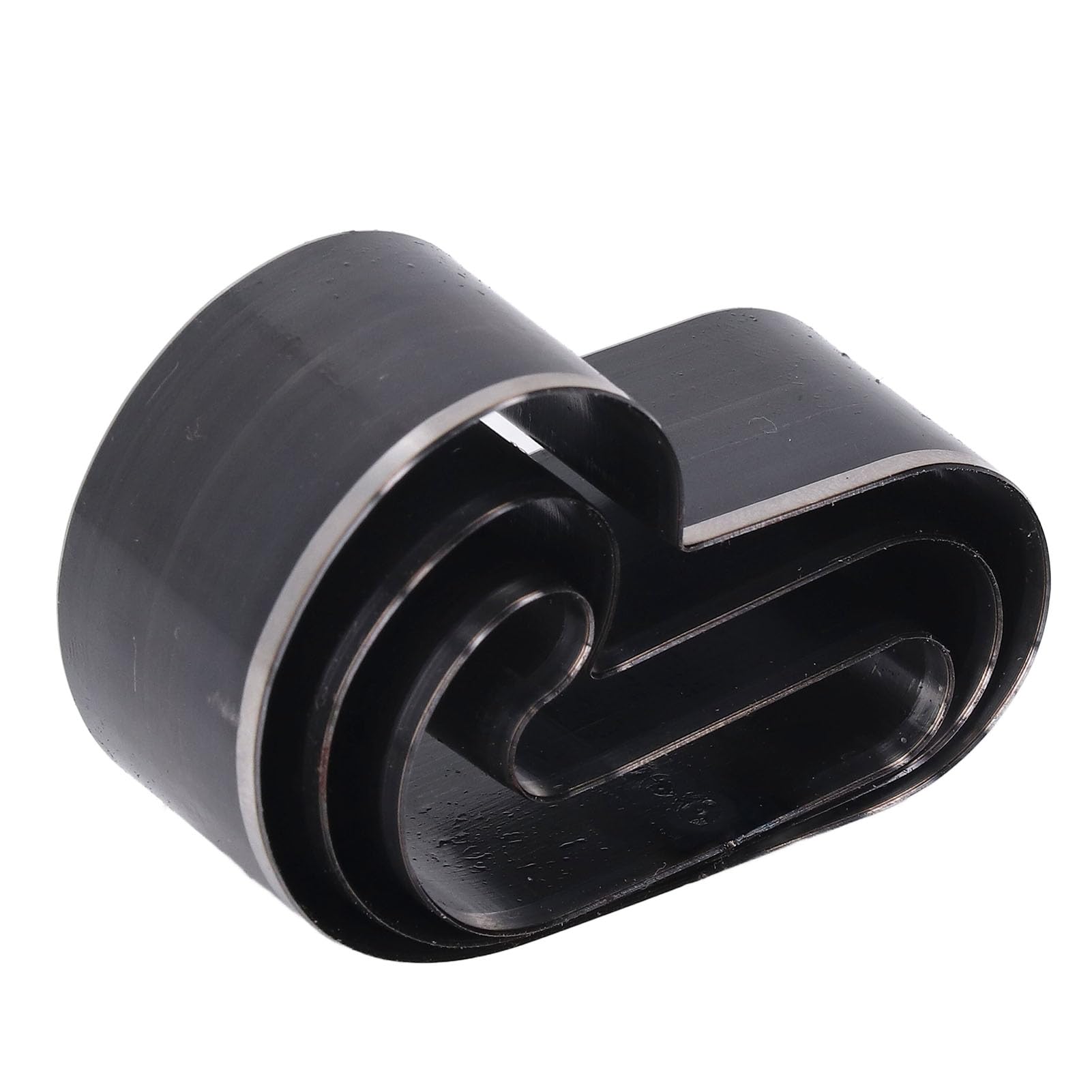 3PCS Alloy Steel Hollow Punch Cutting Machine Set, Cane Shaped Cutting Dies for Leather Crafts, Sizes 72mm 53mm 45mm, Fine Welding, Cuts, Long Lasting